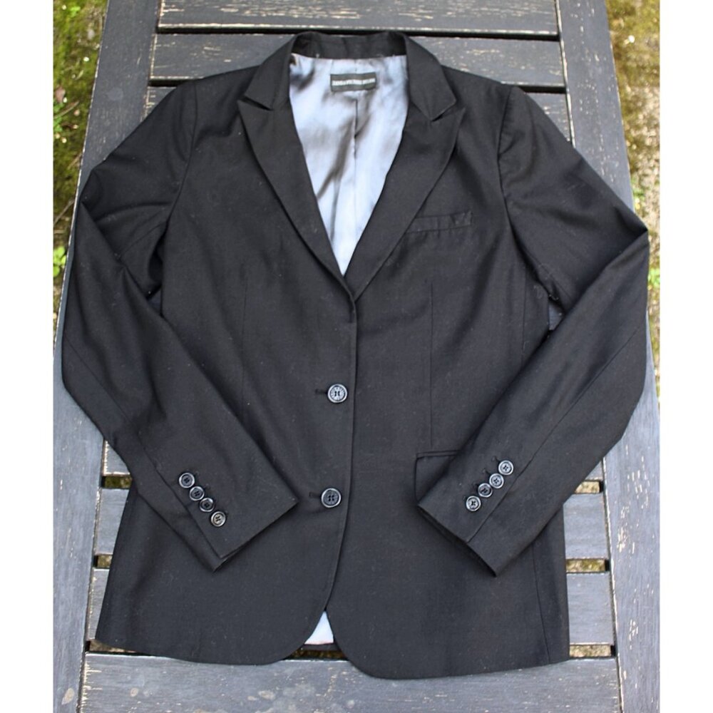 Zadig & Voltaire - Women's Encrusted Skull Blazer in Black + Blue Skull, Large - Picture 4 of 14